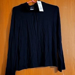 NWT Basler Modal size 40 Womens Dress y Black Shirt Palermo